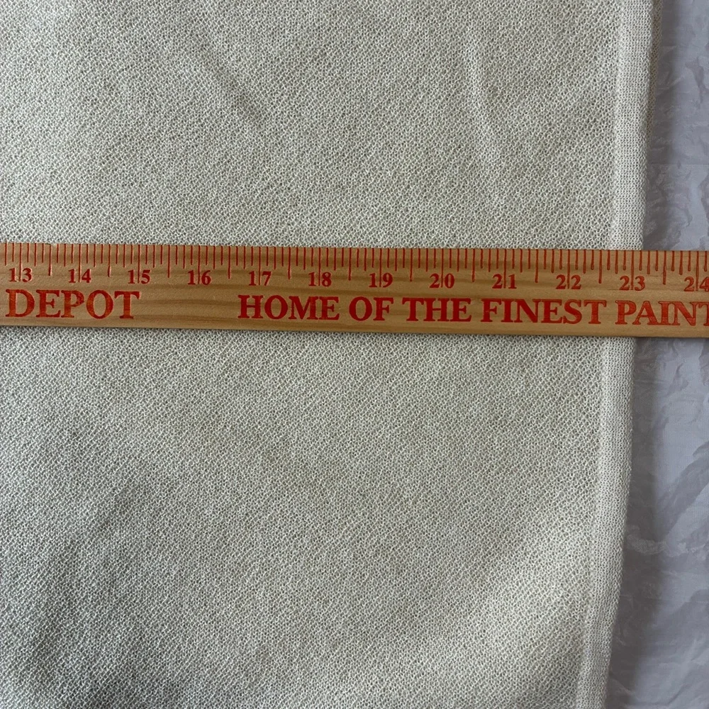 Alpaca International 100% Baby Alpaca Cream Poncho NWT Made in Peru - Picture 7 of 10